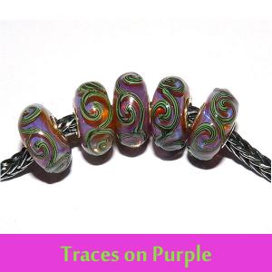 Trollbeads Traces on Purple
