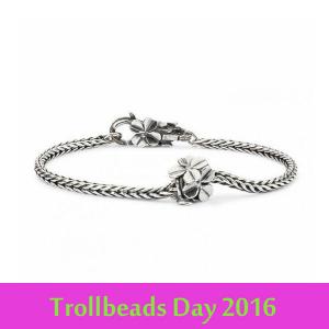 Trollbeads Day 2016 Lucky clover bracelet